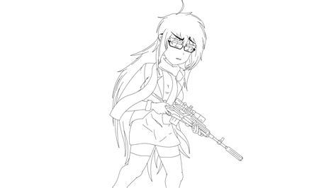 Anashii Miro ARK Sniper Rifle (Uncolored) by STTPStudios on DeviantArt