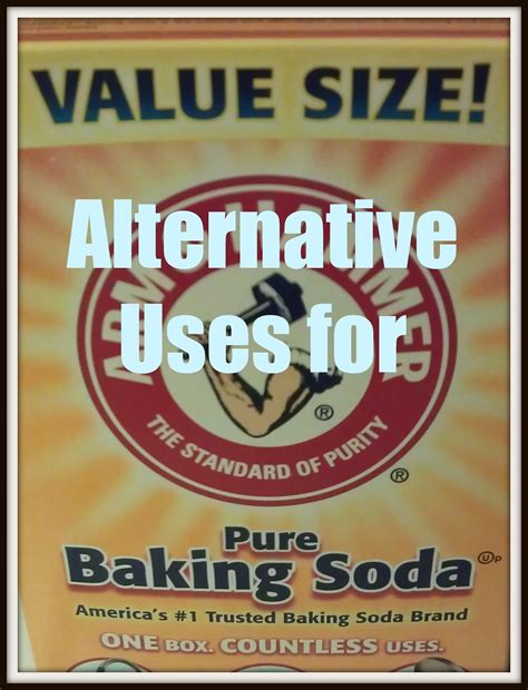 My Life's a Treasure: Alternative Uses for Baking Soda