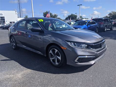 Certified Pre-Owned 2019 Honda Civic LX FWD 4D Sedan