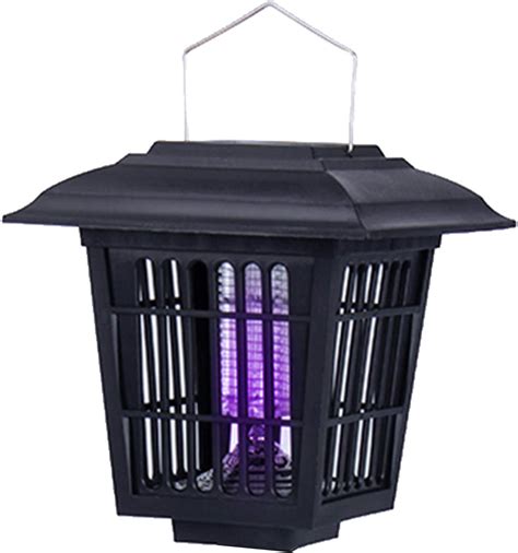 Amazon.com : YIER Solar-Powered Outdoor Insect Killer/Bug Zapper/Mosquito Killer- Hang or Stick ...