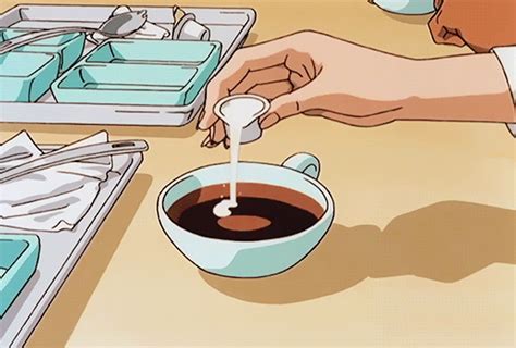 Hicham Kiy | Anime café, Anime coffee, Aesthetic anime