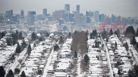 Uncommon mid-fall snowfall warning issued for Metro Vancouver as storm hits B.C ...