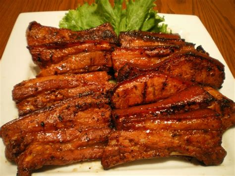 Grilled Liempo (Pork Belly) Recipe | Pork belly recipes, Pork belly ...