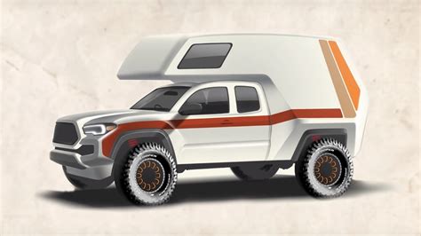 Toyota is building a Tacoma 'Tacozilla' camper for SEMA | Toyota Minis