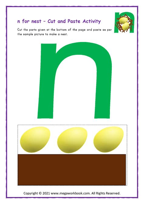 Letter N Worksheets - Letter N Activities For Preschoolers - Letter N ...