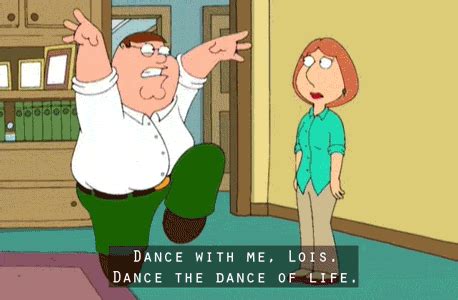 Animated Meme: Peter Griffin Dances the Dance of Life