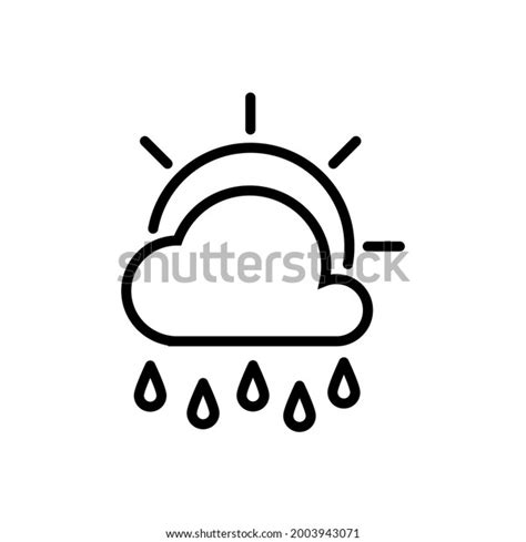 Weather Icon Vector Logo Template Illutrator Stock Vector (Royalty Free ...