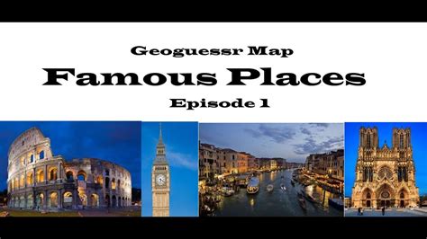 Geoguessr Famous Places Map! (20 Subscriber Special!) - YouTube