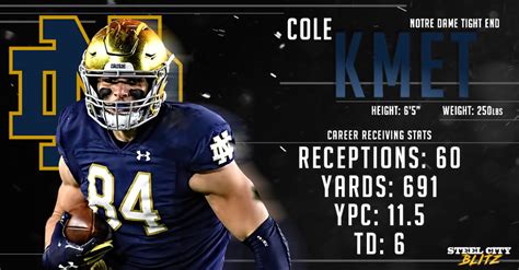 SCB Steelers Prospect Profile: TE Cole Kmet, Notre Dame