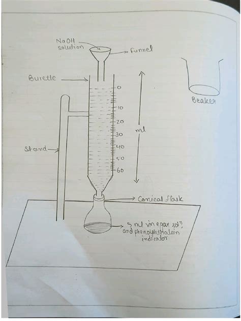 Chemistry practical - titration mohr salt | PDF