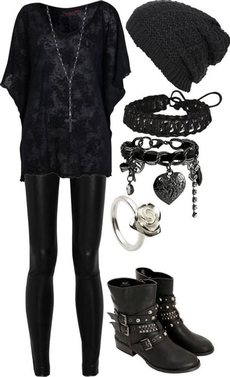 How to Dress Goth? 12 Cute Gothic Outfit Ideas | Gothic fashion, Gothic ...