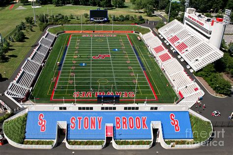 Stony Brook Football Stadium Photograph by Anthony Salerno - Fine Art ...