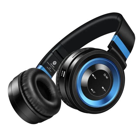 P6 Bluetooth Headphones Portable Wireless Headphone with Mic Support TF Card Stereo Headset for ...