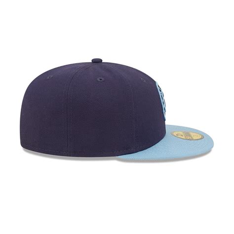 Chicago Cubs Navy/Light Blue City Connect "Y" New Era 59FIFTY Fitted H ...