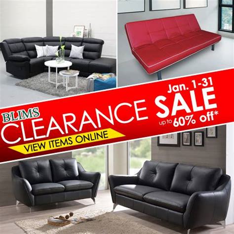 Manila Shopper: BLIMS Furniture Clearance SALE: January 2016