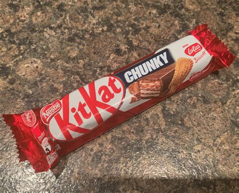 FOODSTUFF FINDS: Kit Kat Chunky Lotus Biscoff (Tesco) By @SpectreUK