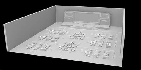 3D Stage Seating Arrangement Model - TurboSquid 1551606