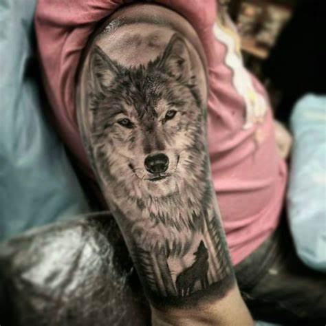 wolf tattoo (3) - KickAss Things