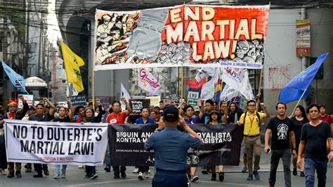 Philippine Officials Consider Extending Martial Law in Mindanao