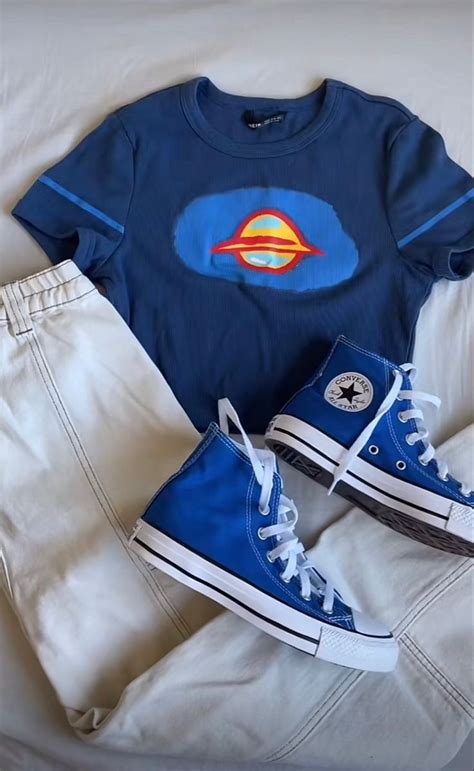 blue converse outfit | Downtown outfits, Outfits with converse, Blue converse outfit