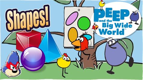 PBS Kids | Peep and The Big Wide World Games: Chirp Shapes Up Part 2 - YouTube