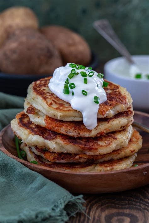 Cheddar Boxty (Irish Potato Pancakes) - Olivia's Cuisine