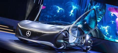 CES 2020.- Mercedes unveils a bionic car called VISION AVTR