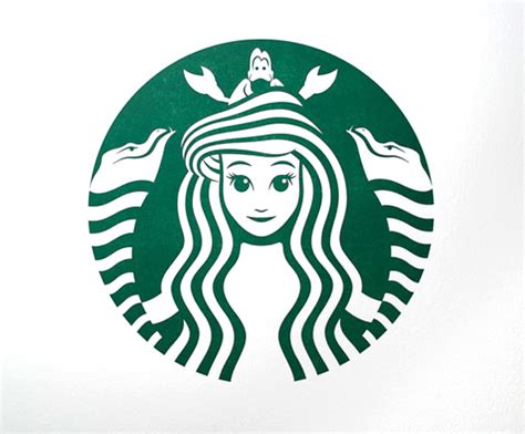 If The Little Mermaid Were The Starbucks Mermaid | Foodiggity