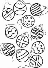 Christmas Ornaments Coloring Pages Printable  Home sketch template