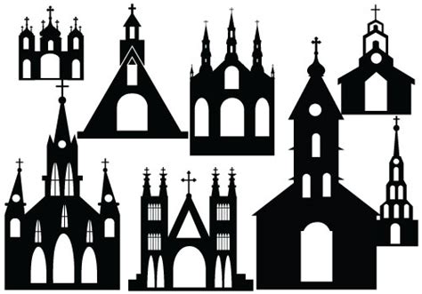 Free Church Silhouette Cliparts, Download Free Church Silhouette Cliparts png images, Free ...