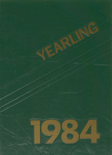 1984 yearbook from Pendleton High School from Pendleton, Oregon