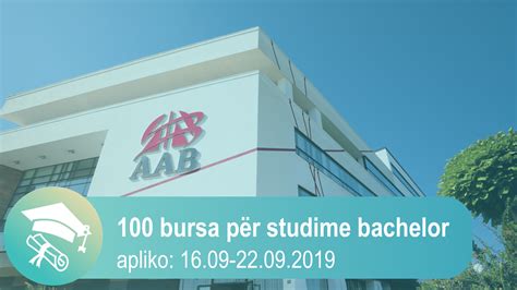 Kolegji AAB ndan 100 bursa në vlerë mbi 100 mijë euro për studentët e ...