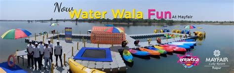 Water sports and fun at Mayfair lake Resort, Raipur | Entartica Seaworld