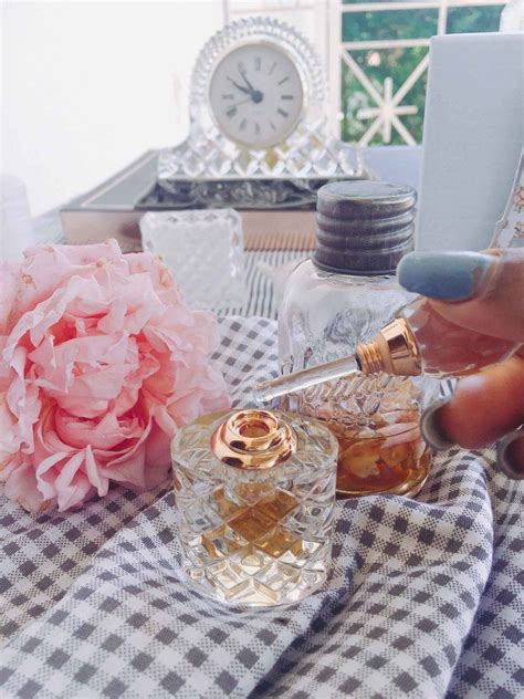 diy perfumes.¼ cup Fresh Rose Petals. In a bottle, add the orange zest ...