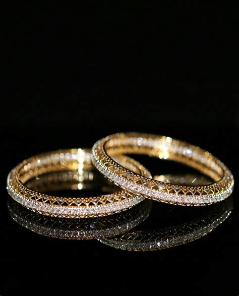 Diamond bangles