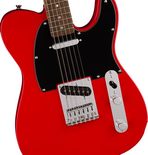 Squier Sonic Telecaster Electric Guitar in Torino Red - Andertons Music Co.