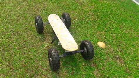 All terrain electric skateboard DIY - YouTube