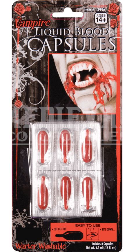 Download Liquid Blood Capsules - Special Effects Halloween Liquid Blood ...