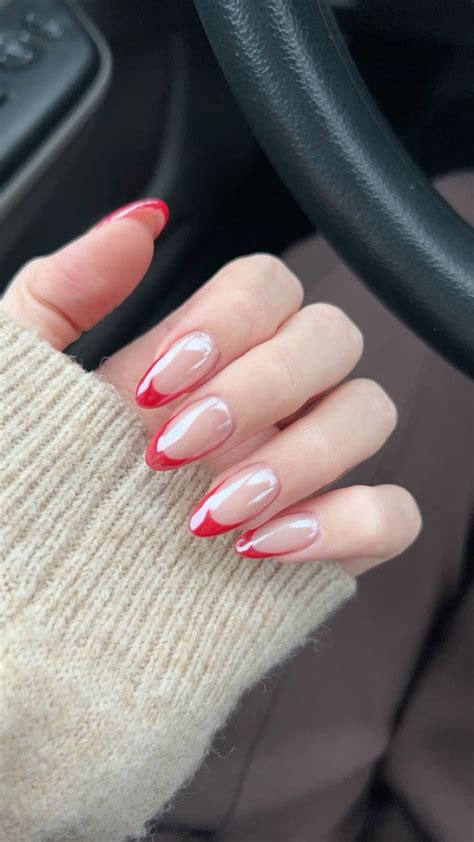 candy cane💋 in 2023 | Candy cane, Nails, French tip