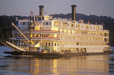 The Delta Queen, A Relic Of The Steamboat Era Of The 19th Century, Still Rolls Down The ...