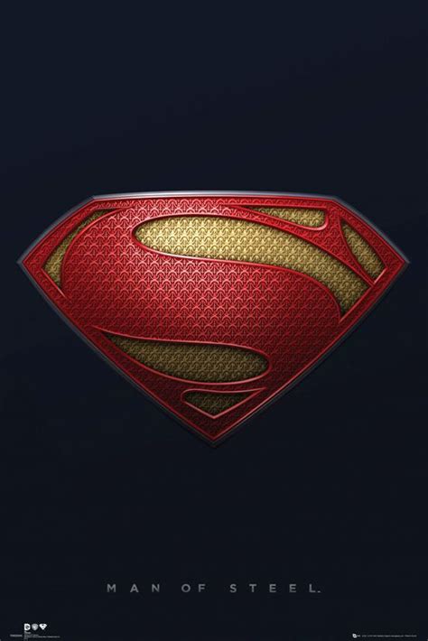 Man of Steel. The S is not a letter, but a Kryptonian symbol. Two ...