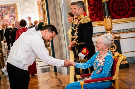 Queen Margrethe II Attends Banquet Celebrating Her Golden Jubilee ...