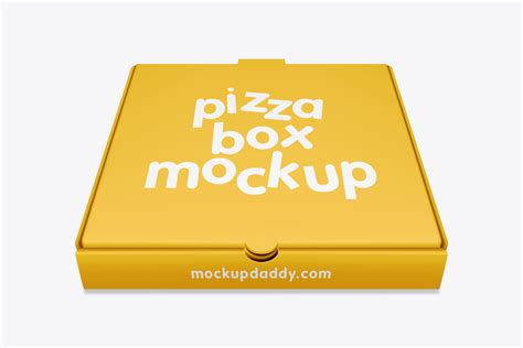 Free Pizza Box Psd Mockup - Mockup Daddy