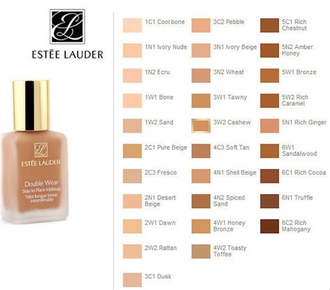 Estee Lauder Double Wear Foundation Shades - Homecare24