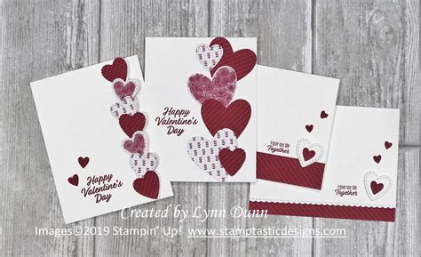 Valentines Day Card Ideas - Lynn Dunn - Stamptastic Designs