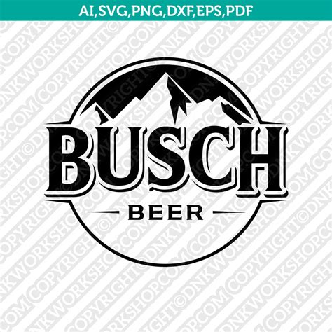 Busch Light Logo For Cricut