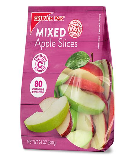 Mixed Apple Slices – Crunch Pak