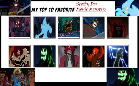 my top 10 favorite Scooby Doo movie monsters by Drago-Pantherforever on DeviantArt