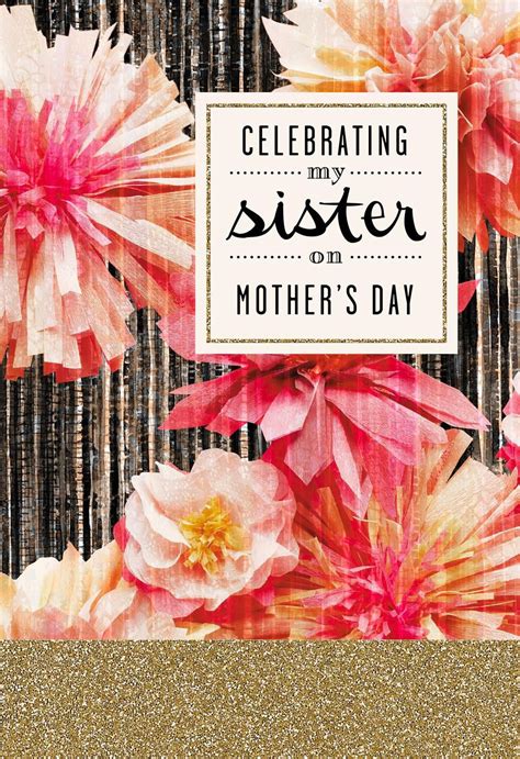 Celebrating My Sister on Mother's Day Card - Greeting Cards - Hallmark