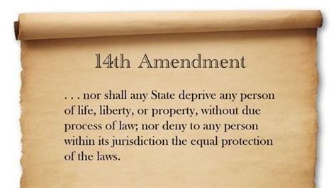 Petition · 14th Amendment - Due Process is a Right to All Americans ...